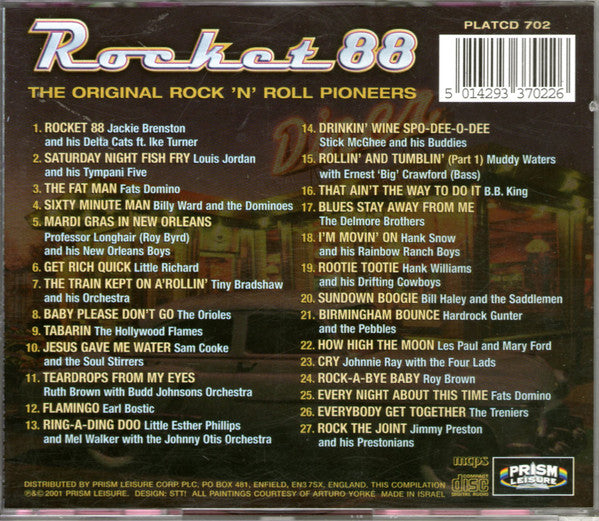 Various : Rocket 88 (The Original Rock 'N' Roll Pioneers) (CD, Album, Comp)