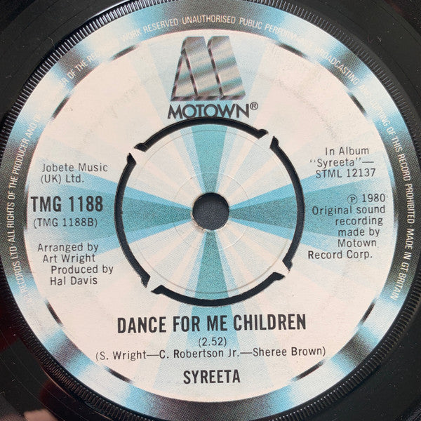 Billy Preston & Syreeta / Syreeta : One More Time For Love / Dance For Me Children (7")