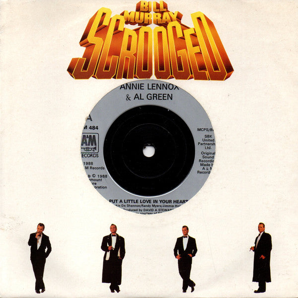 Annie Lennox & Al Green : Put A Little Love In Your Heart (7", Single, Sil)