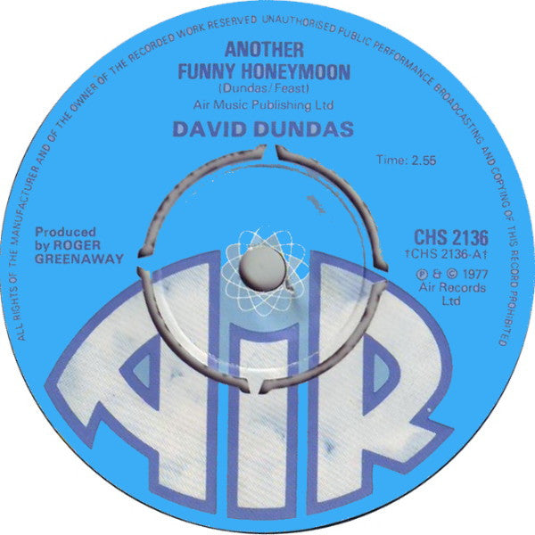 David Dundas : Another Funny Honeymoon / Daisy Star (7", Single)