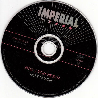 Ricky Nelson (2) : Ricky / Ricky Nelson (CD, Comp, RM)