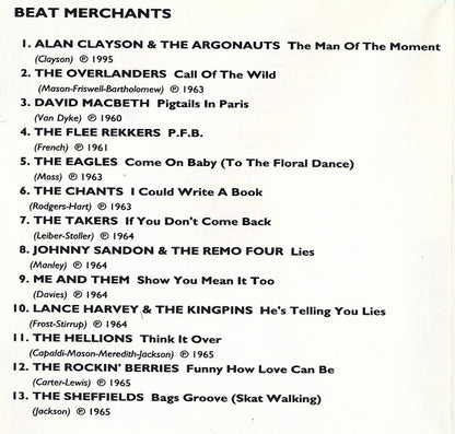 Various : Beat Merchants (CD, Comp)
