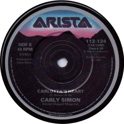 Carly Simon : Let The River Run (Theme From Working Girl) (7", Single)