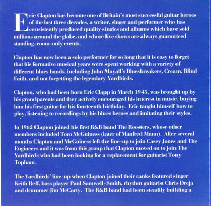 Eric Clapton & The Yardbirds : ...The Beginning (CD, Comp)