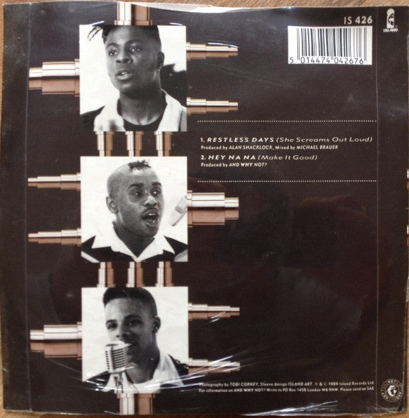 And Why Not? : Restless Days (She Screams Out Loud) (7", Bad)