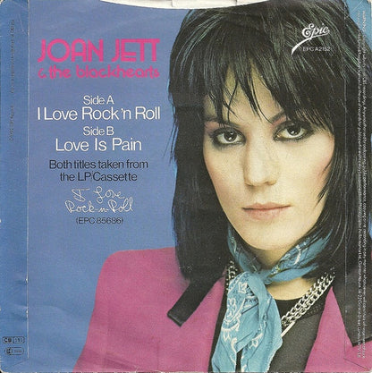 Joan Jett & The Blackhearts : I Love Rock-N-Roll (7", Single, Inj)