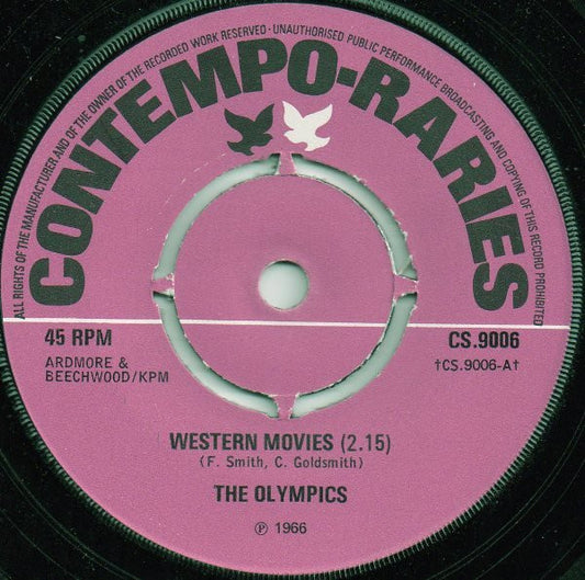 The Olympics : Western Movies (7", RE, Pus)