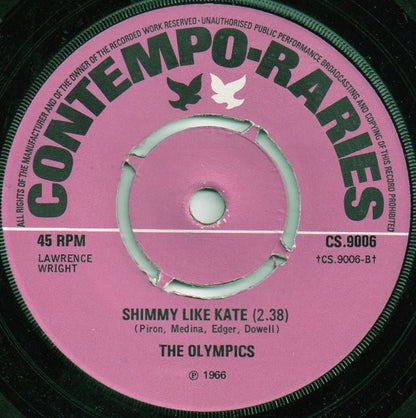 The Olympics : Western Movies (7", RE, Pus)