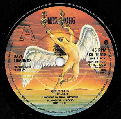 Dave Edmunds : Girls Talk (7", Single)