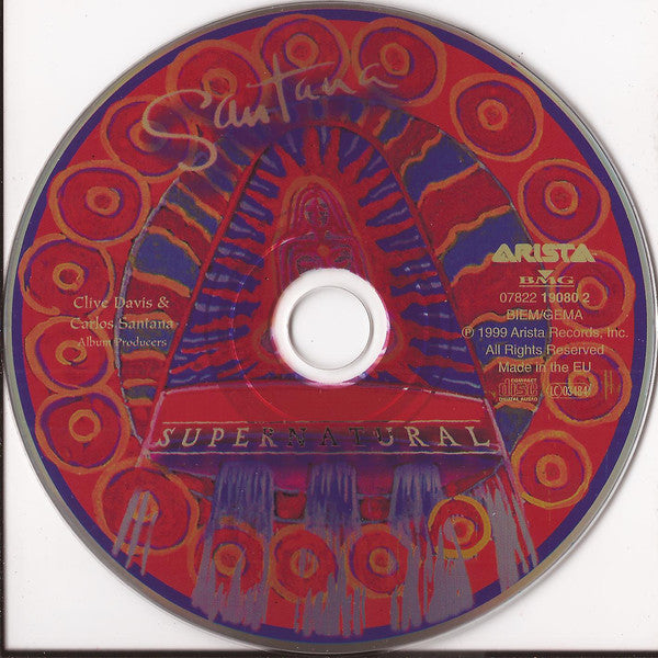 Santana : Supernatural (CD, Album)