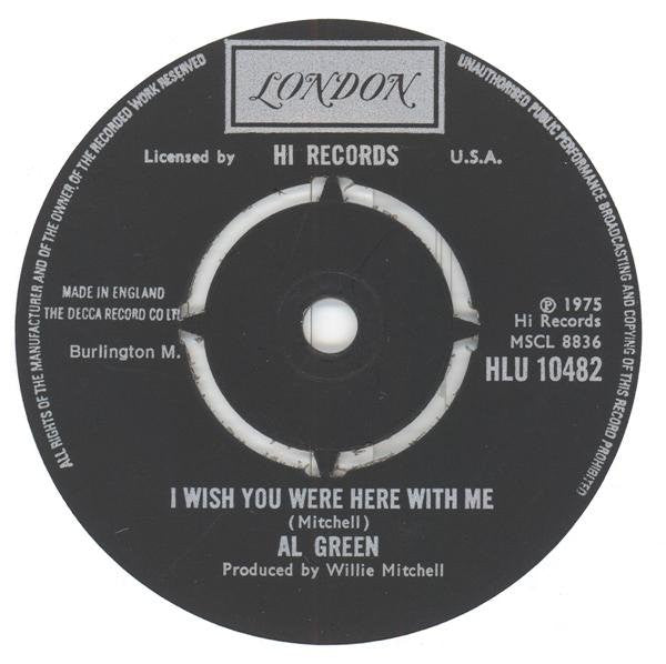 Al Green : L-O-V-E (Love)  (7", Single)