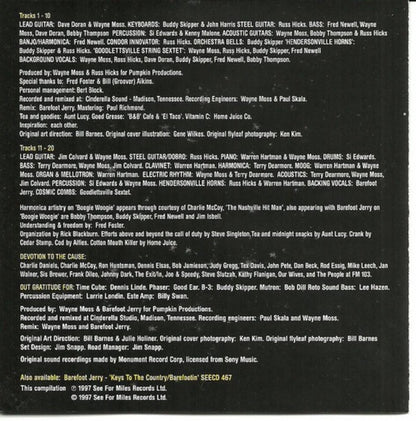 Barefoot Jerry : Watchin' TV / You Can't Get Off With Your Shoes On (CD, Album, Comp)