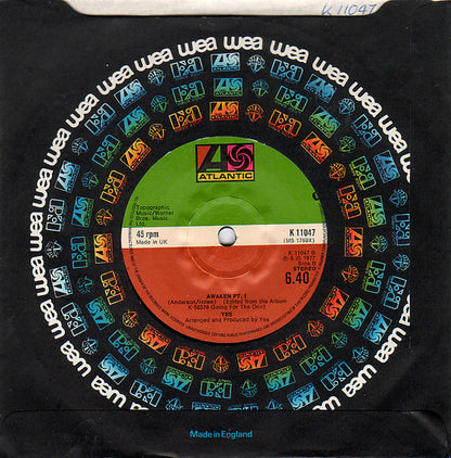 Yes : Going For The One (7", Single)