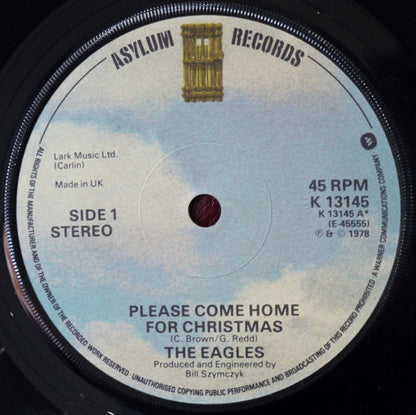 Eagles : Please Come Home For Christmas B/W Funky New Year (7", Single, Sol)