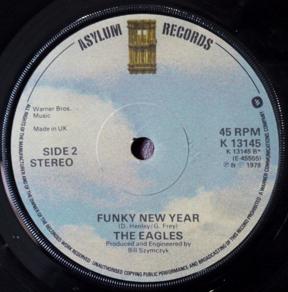 Eagles : Please Come Home For Christmas B/W Funky New Year (7", Single, Sol)