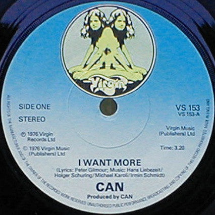 Can : I Want More (7", Single, Sol)