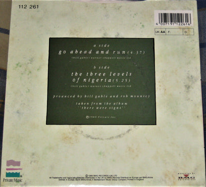Bill Gable : Go Ahead And Run (7", Single)