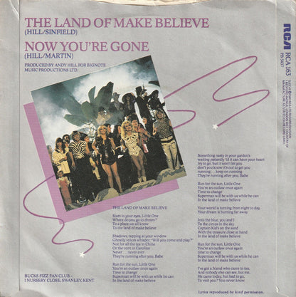 Bucks Fizz : The Land Of Make Believe (7", Single, 4-P)