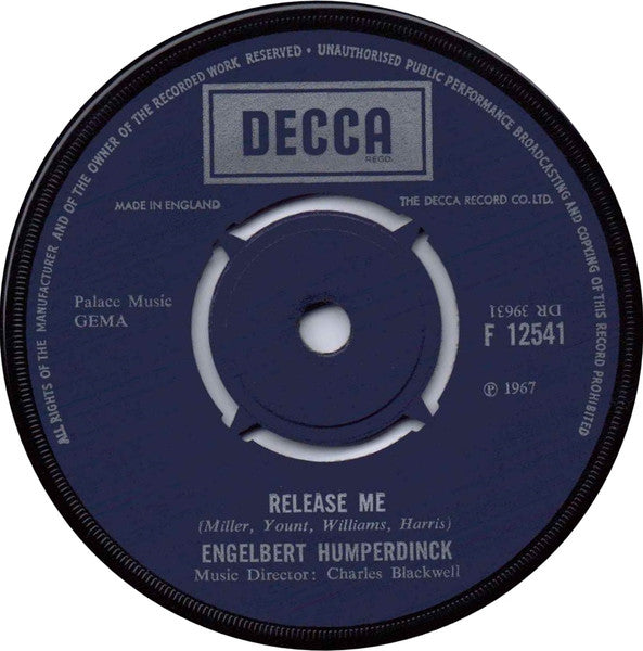 Engelbert Humperdinck : Release Me (7