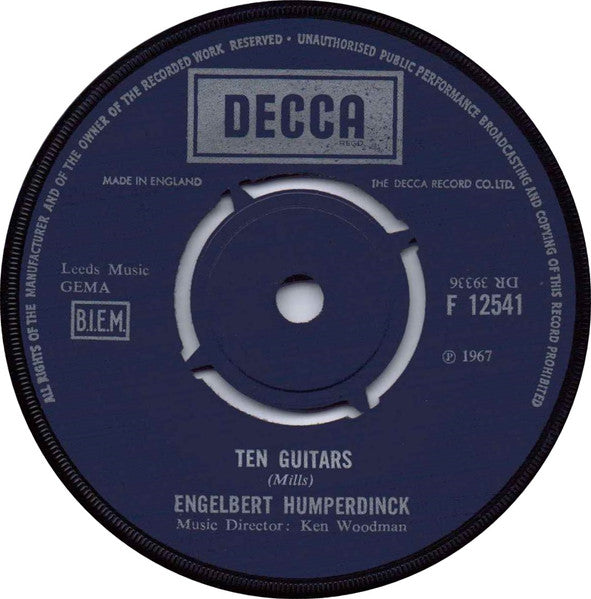 Engelbert Humperdinck : Release Me (7")