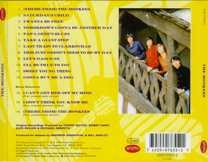The Monkees : The Monkees (CD, Album, RE, RM, RP)