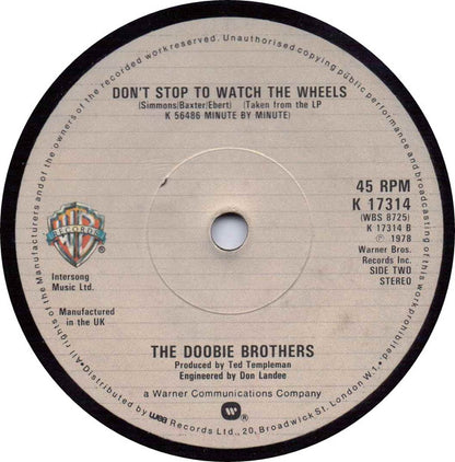 The Doobie Brothers : What A Fool Believes (7", Single)