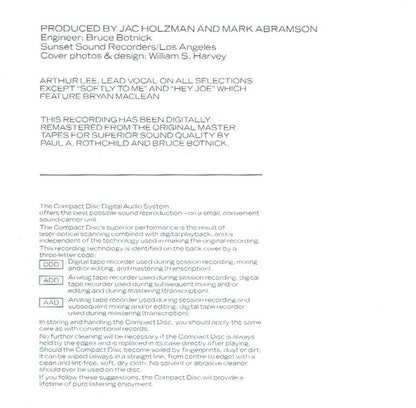 Love : Love (CD, Album, RE, RM)