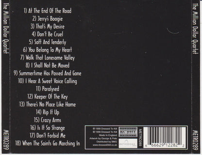 Elvis Presley, Carl Perkins, Jerry Lee Lewis, Johnny Cash : The Million Dollar Quartet (CD, Comp)