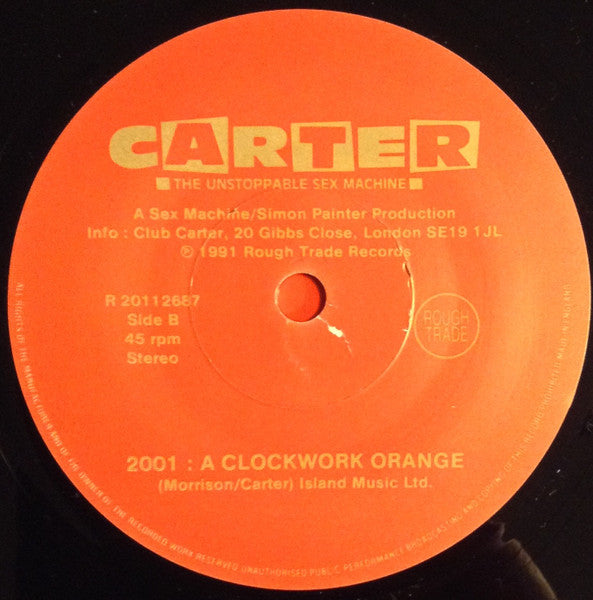 Carter The Unstoppable Sex Machine : Bloodsport For All (7", Single)