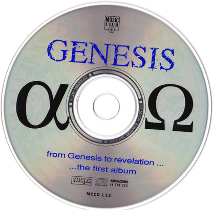Genesis : From Genesis To Revelation (CD, Album, Mono, RE, May)
