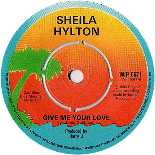 Sheila Hylton : The Bed's Too Big Without You (7", Single)