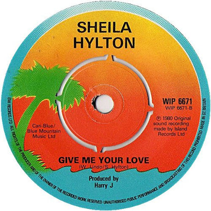 Sheila Hylton : The Bed's Too Big Without You (7", Single)