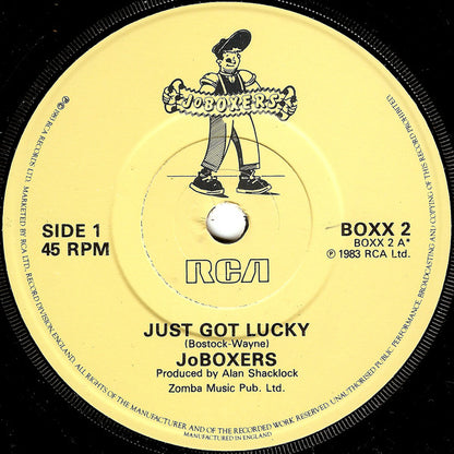 JoBoxers : Just Got Lucky (7", Single)