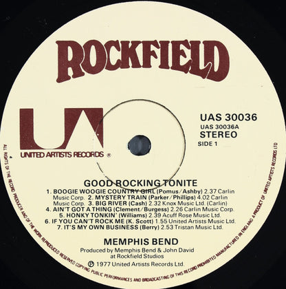 Memphis Bend : Good Rocking Tonite (LP, Album)