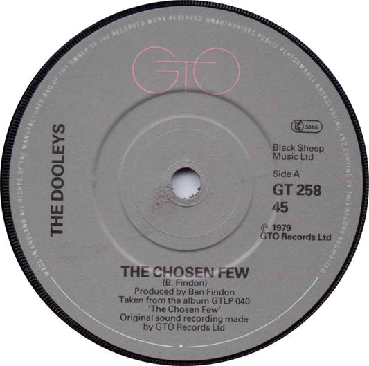 The Dooleys : The Chosen Few (7")