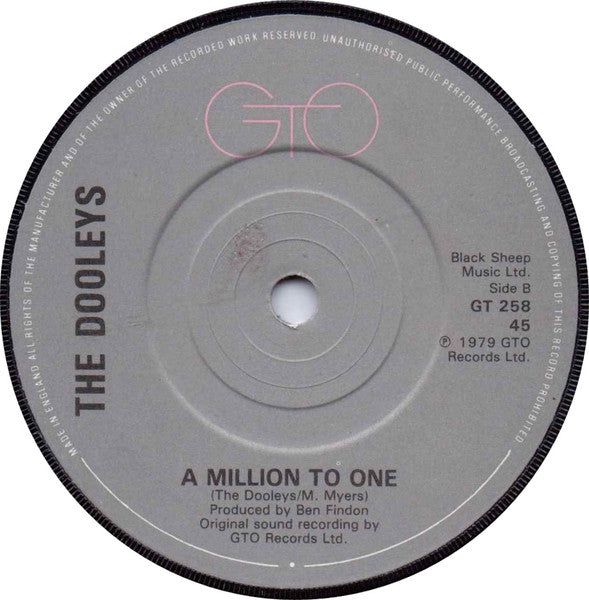 The Dooleys : The Chosen Few (7")