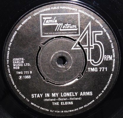 The Elgins : Heaven Must Have Sent You (7", Single, RE, 4 P)