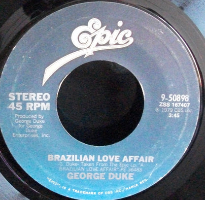George Duke : Brazilian Love Affair (7", Single)