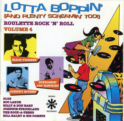 Various : Lotta Boppin' (and Plenty Screamin' Too!) - Roulette Rock 'N' Roll, Volume 4 (CD, Comp)