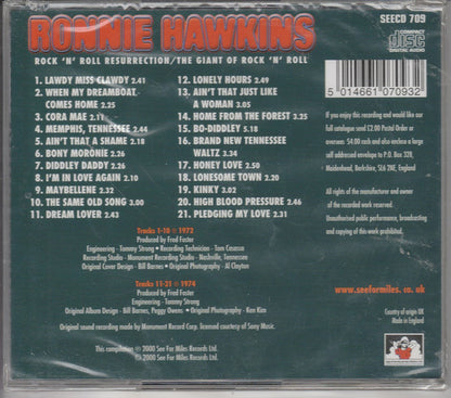 Ronnie Hawkins : Rock & Roll Resurrection / The Giant Of Rock 'N' Roll (CD, Comp)