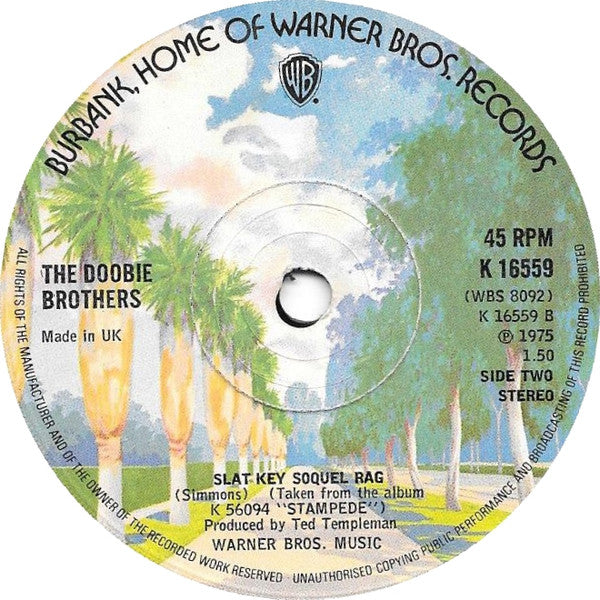 The Doobie Brothers : Take Me In Your Arms (Rock Me A Little While) (7", Single, Sol)