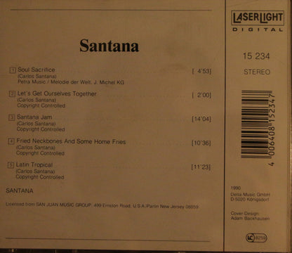 Santana : Soul Sacrifice (CD, Comp)