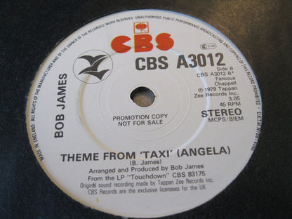Bob James : Shepherds Song / Theme From 'Taxi' (Angela) (7", Single, Promo)