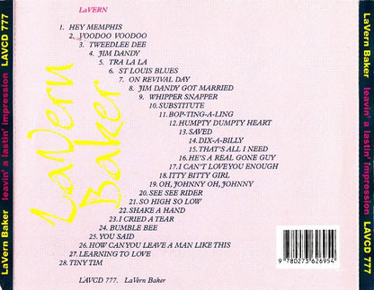 LaVern Baker : Leavin' A Lastin' Impression (CD, Comp)