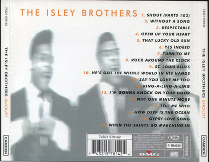 The Isley Brothers : Shout (CD, Comp, RM)