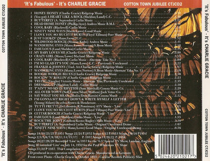 Charlie Gracie : 'It's Fabulous' - It's Charlie Gracie (CD, Comp)