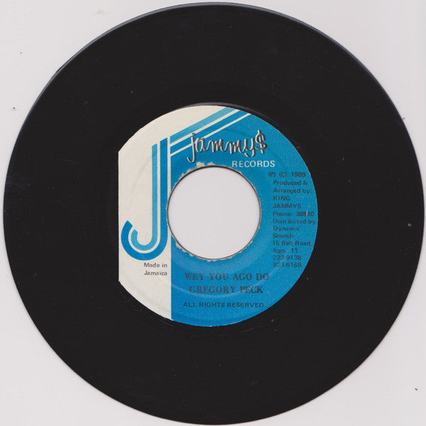 Gregory Peck : Wey You Ago Do (7")
