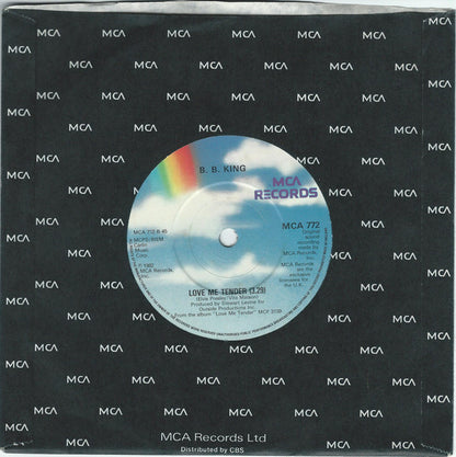 B.B. King : (I'd Be) A Legend In My Time (7", Single)