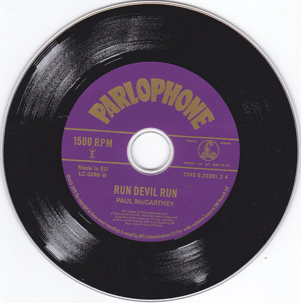Paul McCartney : Run Devil Run (CD, Album)
