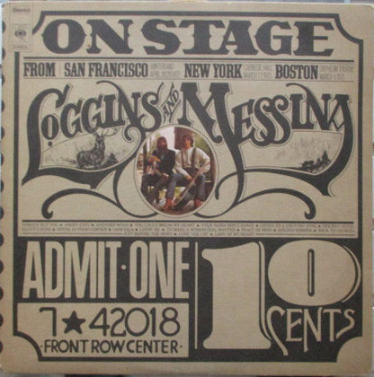 Loggins And Messina : On Stage (2xLP, Album, RP)